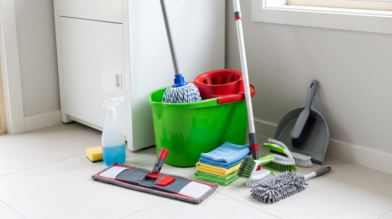 Professional cleaning equipment and supplies