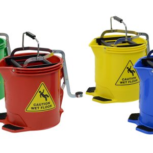 Edco - Metal Wringer Bucket 15L Colour Blue