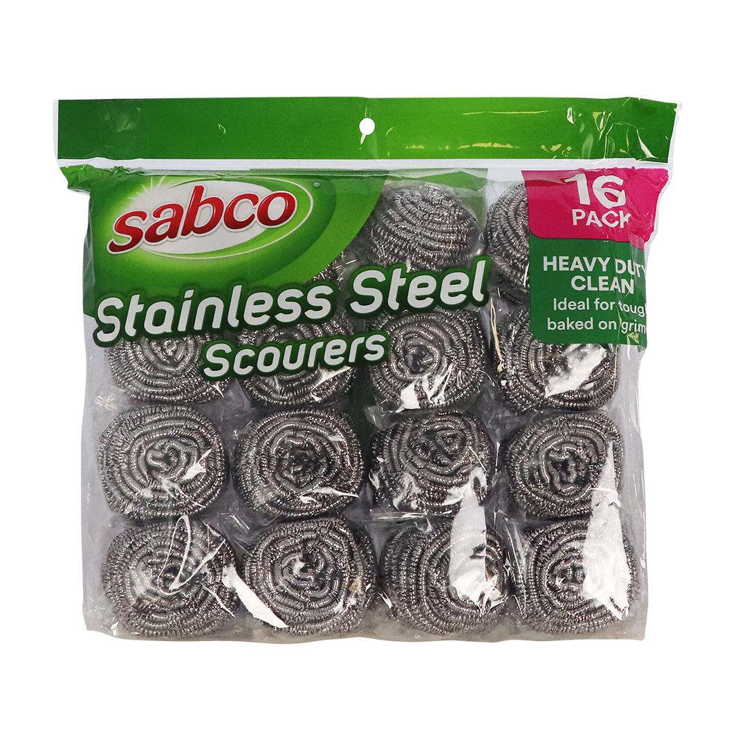Sabco - Economy Stainless Steel Scourer 1PCS Size 70gm