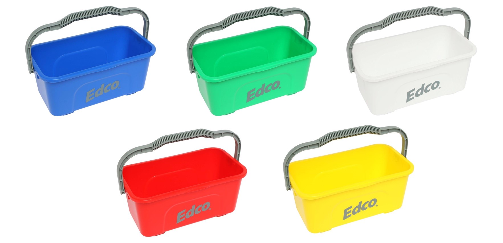 Edco - All-purpose Mop & Squeegee Bucket 11L Colour Green